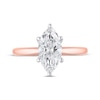 Thumbnail Image 3 of Lab-Grown Diamonds by KAY Marquise-Cut Solitaire Engagement Ring 2 ct tw 14K Rose Gold (F/SI2) (F/SI2)