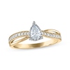 Thumbnail Image 1 of Pear-Shaped Diamond Engagement Ring 1/2 ct tw 14K Yellow Gold