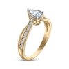 Thumbnail Image 2 of Pear-Shaped Diamond Engagement Ring 1/2 ct tw 14K Yellow Gold