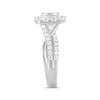 Thumbnail Image 2 of Emerald-Cut Diamond Engagement Ring 1-1/3 ct tw 14K White Gold