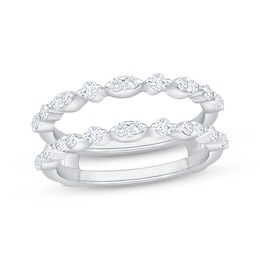 Now + Forever Diamond Enhancer Ring 1/2 ct tw 14K White Gold