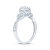 Thumbnail Image 1 of Round-Cut Diamond Vintage-Inspired Engagement Ring 1/2 ct tw 10K White Gold