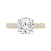 Thumbnail Image 3 of Lab-Grown Diamonds by KAY Round-Cut Engagement Ring 3-1/2 ct tw 14K Yellow Gold