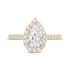 Thumbnail Image 3 of Lab-Grown Diamonds by KAY Pear-Shaped Engagement Ring 1-1/2 ct tw 14K Yellow Gold