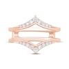 Thumbnail Image 3 of Diamond Chevron Enhancer Ring 1/4 ct tw 14K Rose Gold