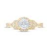 Thumbnail Image 2 of Round-Cut Diamond Vintage-Inspired Engagement Ring 1/2 ct tw 10K Yellow Gold