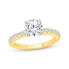 Thumbnail Image 1 of Lab-Grown Diamonds by KAY Round-Cut Engagement Ring 1-7/8 ct tw 14K Yellow Gold