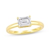 Thumbnail Image 1 of Lab-Grown Diamonds by KAY Emerald-Cut Solitaire Engagement Ring 1 ct tw 14K Yellow Gold (F/SI2)