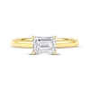 Thumbnail Image 3 of Lab-Grown Diamonds by KAY Emerald-Cut Solitaire Engagement Ring 1 ct tw 14K Yellow Gold (F/SI2)