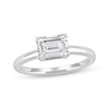 Thumbnail Image 1 of Lab-Grown Diamonds by KAY Emerald-Cut Solitaire Engagement Ring 1-1/2 ct tw 14K White Gold (F/SI2)