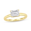 Thumbnail Image 1 of Lab-Grown Diamonds by KAY Emerald-Cut Solitaire Engagement Ring 1-1/2 ct tw 14K Yellow Gold (F/SI2)