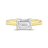 Thumbnail Image 2 of Lab-Grown Diamonds by KAY Emerald-Cut Solitaire Engagement Ring 2 ct tw 14K Yellow Gold (F/SI2)