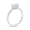 Thumbnail Image 1 of Lab-Grown Diamonds by KAY Oval-Cut Solitaire Engagement Ring 1 ct tw 14K White Gold (F/SI2)