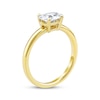 Thumbnail Image 2 of Lab-Grown Diamonds by KAY Oval-Cut Solitaire Engagement Ring 1 ct tw 14K Yellow Gold (F/SI2)