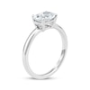 Thumbnail Image 2 of Lab-Grown Diamonds by KAY Oval-Cut Solitaire Engagement Ring 1-1/2 ct tw 14K White Gold (F/SI2)