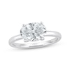 Thumbnail Image 1 of Lab-Grown Diamonds by KAY Oval-Cut Solitaire Engagement Ring 2 ct tw 14K White Gold (F/SI2)