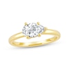 Thumbnail Image 0 of Lab-Grown Diamonds by KAY Pear-Shaped Solitaire Engagement Ring 1 ct tw 14K Yellow Gold (F/SI2)