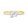 Thumbnail Image 3 of Now + Forever Lab-Grown Diamonds East West Pear-Shaped Solitaire Engagement Ring 1 ct tw 14K Yellow Gold (F/SI2)