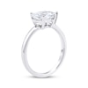 Thumbnail Image 2 of Lab-Grown Diamonds by KAY Pear-Shaped Solitaire Engagement Ring 2 ct tw 14K White Gold (F/SI2)