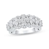 Thumbnail Image 0 of Lab-Created Diamonds by KAY Scalloped Anniversary Ring 1-1/4 ct tw 14K White Gold