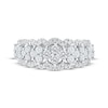 Thumbnail Image 2 of Lab-Created Diamonds by KAY Scalloped Anniversary Ring 1-1/4 ct tw 14K White Gold