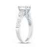 Thumbnail Image 1 of Princess-Cut Quad Diamond Engagement Ring 1-3/8 ct tw 14K White Gold
