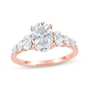 Thumbnail Image 1 of Lab-Grown Diamonds by KAY Oval-Cut Engagement Ring 2-1/4 ct tw 14K Rose Gold