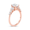 Thumbnail Image 2 of Lab-Grown Diamonds by KAY Oval-Cut Engagement Ring 2-1/4 ct tw 14K Rose Gold