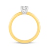 Thumbnail Image 2 of Lab-Grown Diamonds by KAY Oval-Cut Solitaire Engagement Ring 3/4 ct tw 14K Yellow Gold (F/SI2)