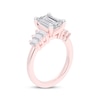 Thumbnail Image 2 of Lab-Grown Diamonds by KAY Emerald-Cut Engagement Ring 2-5/8 ct tw 14K Rose Gold