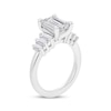 Thumbnail Image 2 of Lab-Grown Diamonds by KAY Emerald-Cut Engagement Ring 2-5/8 ct tw 14K White Gold