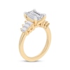 Thumbnail Image 2 of Lab-Grown Diamonds by KAY Emerald-Cut Engagement Ring 2-5/8 ct tw 14K Yellow Gold