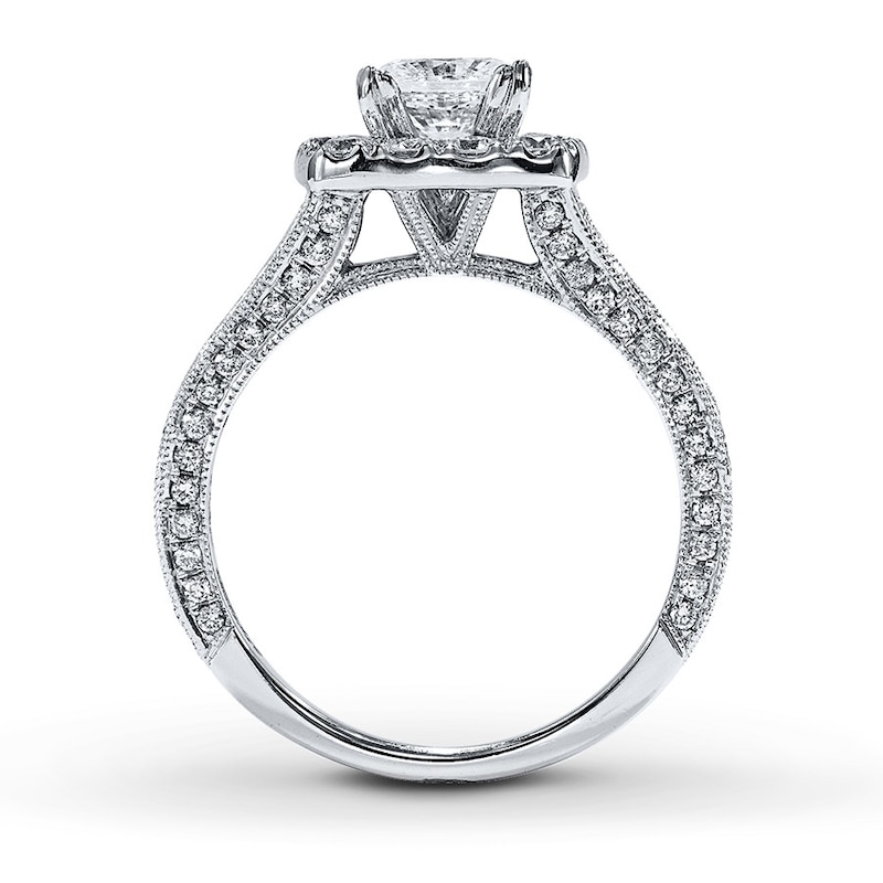 Main Image 2 of Neil Lane Cushion-cut Diamond Engagement Ring 2 ct tw 14K White Gold