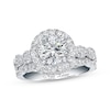 Thumbnail Image 0 of Neil Lane Round Diamond Bridal Set 2-5/8ct tw 14K White Gold Size 4.5