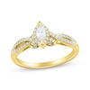 Thumbnail Image 0 of Marquise-Cut Diamond Engagement Ring 1/2 ct tw 14K Yellow Gold