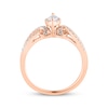 Thumbnail Image 2 of Now + Forever Marquise-Cut Diamond Engagement Ring 1/2 ct tw 14K Rose Gold