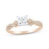 Thumbnail Image 1 of Princess-Cut Diamond Engagement Ring 1/2 ct tw 14K Two-Tone Gold