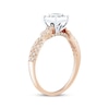 Thumbnail Image 2 of Princess-Cut Diamond Engagement Ring 1/2 ct tw 14K Two-Tone Gold