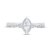 Thumbnail Image 2 of Marquise-Cut Diamond Engagement Ring 1/2 ct tw 14K White Gold