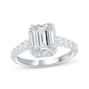 Thumbnail Image 0 of Lab-Grown Diamonds by KAY Emerald-Cut Engagement Ring 3-3/4 ct tw 14K White Gold