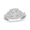 Thumbnail Image 1 of Neil Lane Princess-cut Diamond Engagement Ring 1-3/8ct tw 14K White Gold