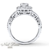 Thumbnail Image 2 of Neil Lane Princess-cut Diamond Engagement Ring 1-3/8ct tw 14K White Gold