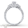 Thumbnail Image 1 of Neil Lane Princess-cut Diamond Bridal Set 1-3/4ct tw 14K White Gold Size 4.5
