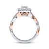 Thumbnail Image 2 of Neil Lane Princess-cut Diamond Bridal Set 1-3/4ct tw 14K White Gold and 14K Rose Gold