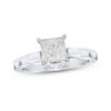 Thumbnail Image 1 of Neil Lane Princess-cut Diamond Engagement Ring 1 ct tw 14K White Gold