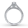 Thumbnail Image 1 of Neil Lane Round Diamond Engagement Ring 1/2ct tw 14K White Gold