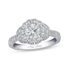 Thumbnail Image 1 of Neil Lane Round Diamond Engagement Ring 1-3/8ct tw 14K White Gold Size 5.5