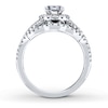 Thumbnail Image 2 of Neil Lane Round Diamond Bridal Set 1-3/8ct tw 14K White Gold