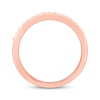 Thumbnail Image 3 of Diamond Wedding Ring 1/6 ct tw 10K Rose Gold