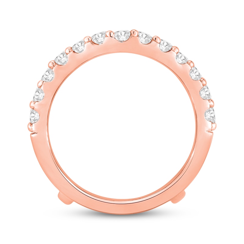 Main Image 3 of Lab-Grown Diamonds by KAY Enhancer Ring 1-1/2 ct tw 14K Rose Gold